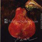Pear Canvas Paintings - Red Pear